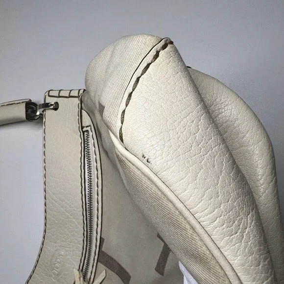 Tod's Canvas Hobo Shoulder Bag*** - Picture 7 of 11